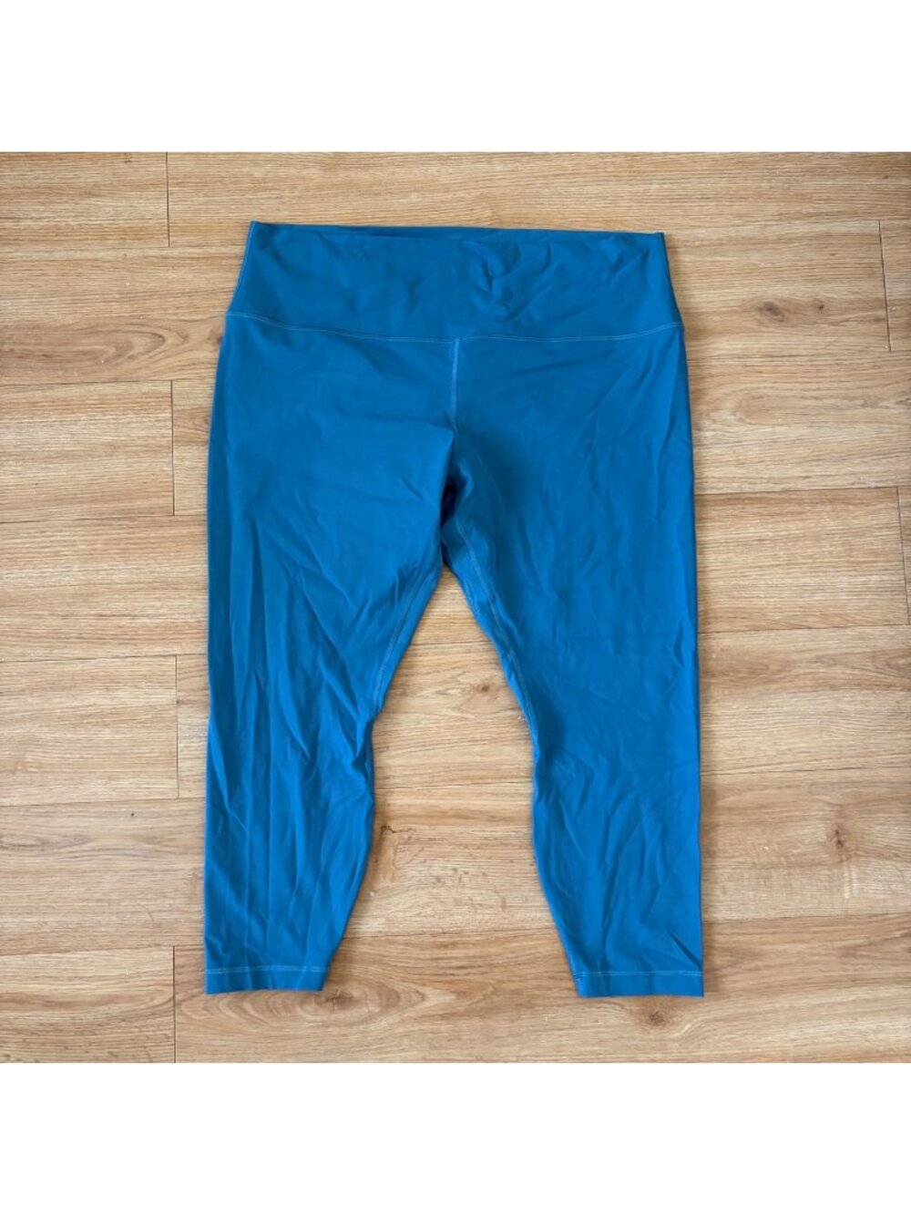 Lululemon Athletic Align High Rise Yoga Pants 25” Capture Blue Women’s Size 20